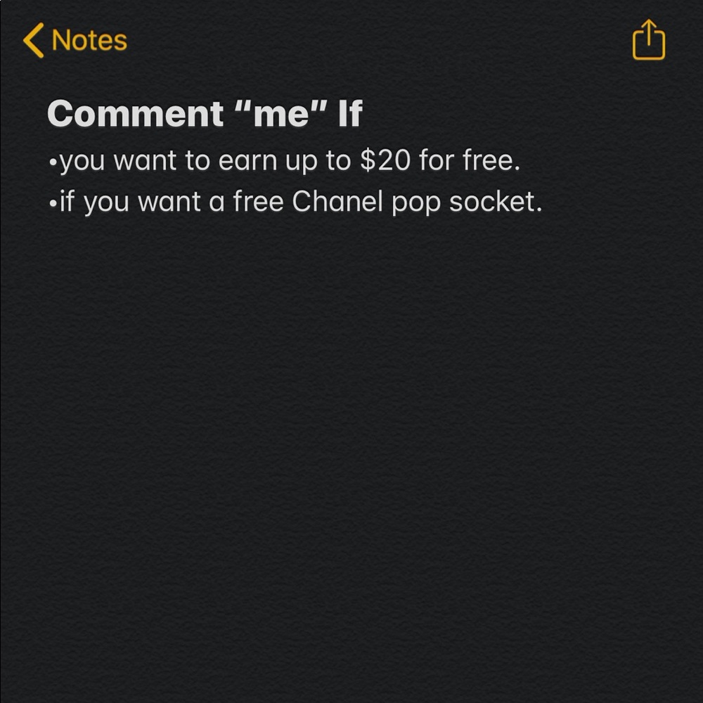 Comment me if you want to earn up to $20 free